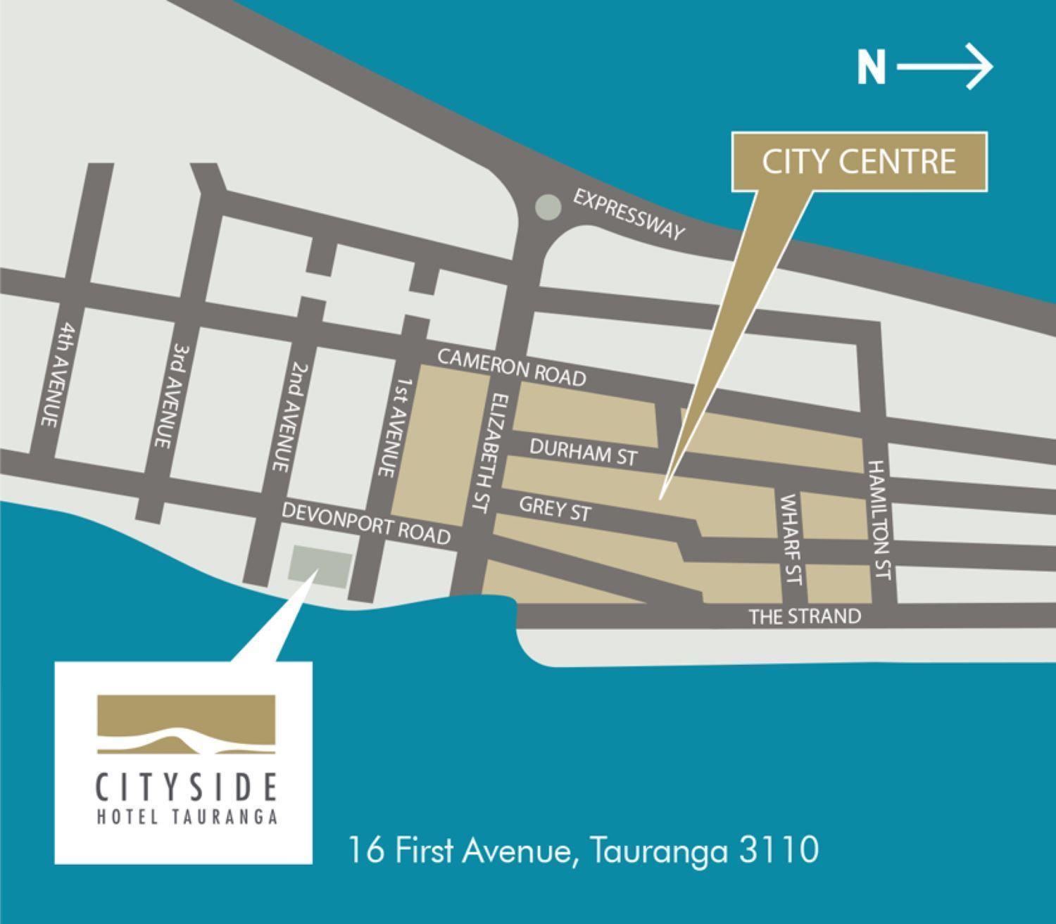 Cityside Hotel Tauranga Eksteriør bilde